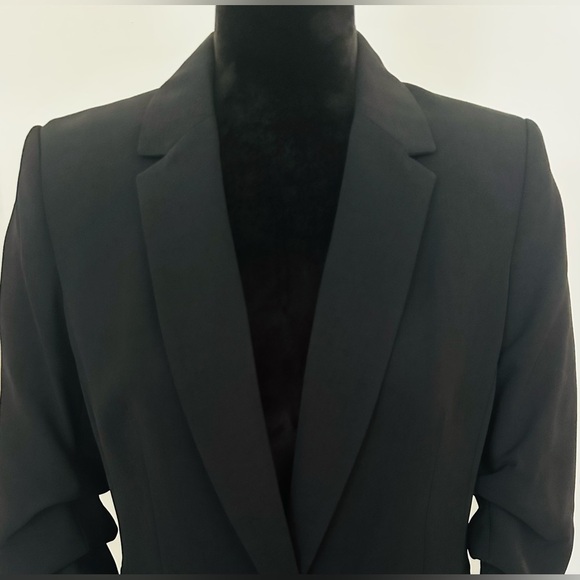 DKNY Rushed Sleeve One Button Blazer - Size 6 - NWOT - Picture 6 of 11